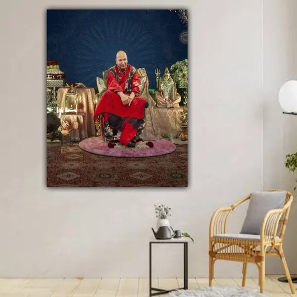 Multicolour_Guruji_Photo_With_Frame_Swaroop_Big_Size_Large_Guruji_Swaroop_Photo_Frame_For_Living_Room_|_Gift_|_Home_Decor_(24X36_Inches)