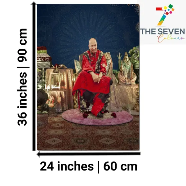Multicolour_Guruji_Photo_With_Frame_Swaroop_Big_Size_Large_Guruji_Swaroop_Photo_Frame_For_Living_Room_|_Gift_|_Home_Decor_(24X36_Inches)