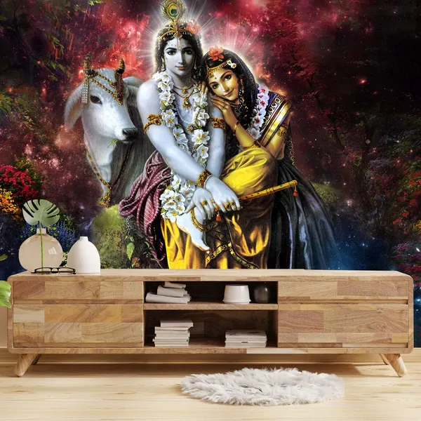 Multicolour_Radha_Krishna_Wall_Painting_Self_Adhesive_Wallpaper_Wall_Peel_And_Stick_For_Home_Decor_|_Wall_Art_|_Living_Room_(144_By_20_Inches)