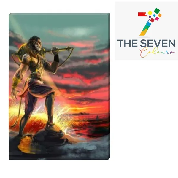 Multicolour_Lord_Hanuman_Painting_Canvas_Wall_Frame_For_Living_Room_Wall_Decors_|_Big_Large_Size_Wall_Painting_Frame_|_Canvas_Painting_|_Home_Decoration_(Ready_To_Hang)_(24_By_48_Inches)