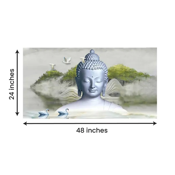 Multicolour_Lord_Buddha_Painting_Canvas_Wall_Frame_Wall_Decor,_Big_Size_Canvas_Painting_With_Frame_|_Canvas_Painting_|_Meditating_Buddha_Painting_(Ready_To_Hang)_(48_By_24_Inches)