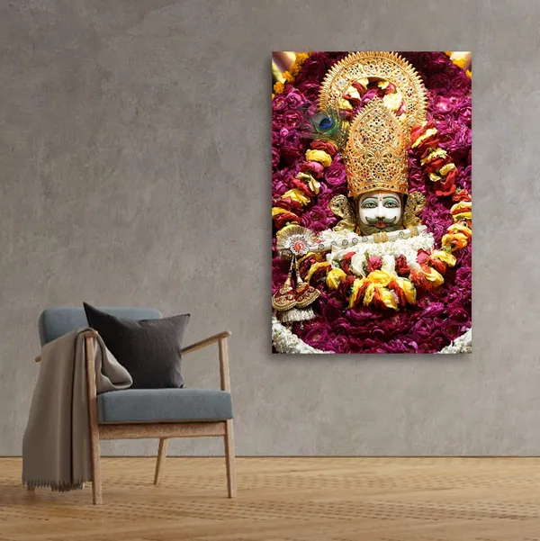 Multicolour_Khatu_Shyam_Ji_Photo_Frame_For_Wall_Decoration_Living_Room_|_Khatu_Shyam_Ji_Temple_Photo_Frame|_Khatu_Shyam36_By_24_Inches
