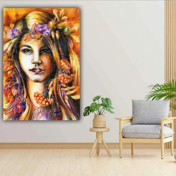 Multicolour_Beautiful_Abstract_Canvas_Paintings_For_Living_Room_|_Hall_|_Home_Decoration_(With_Frame)_(18_By_24_Inches)