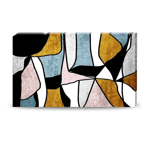 Multicolour_Abstract_Canvas_Painting_Wall_Decor_Colours_Of_Faces_|_Canvas_Painting_|_Large_Size_Painting_|_Modern_Wall_Art_(With_Frame)_(Ready_To_Hang)_(48_By_24_Inches)