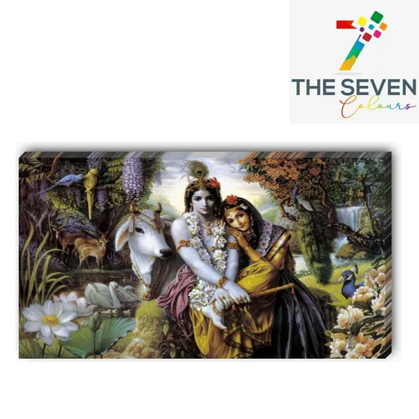 Multicolour_Beautiful_Madhubani_Radha_Krishna_Painting_With_Frame_For_Living_Room_Wall_Decor_Big_Size_Large_Photo_Home_Decoration_|_Bedroom_|_Office_Walls_(48_By_24_Inches)