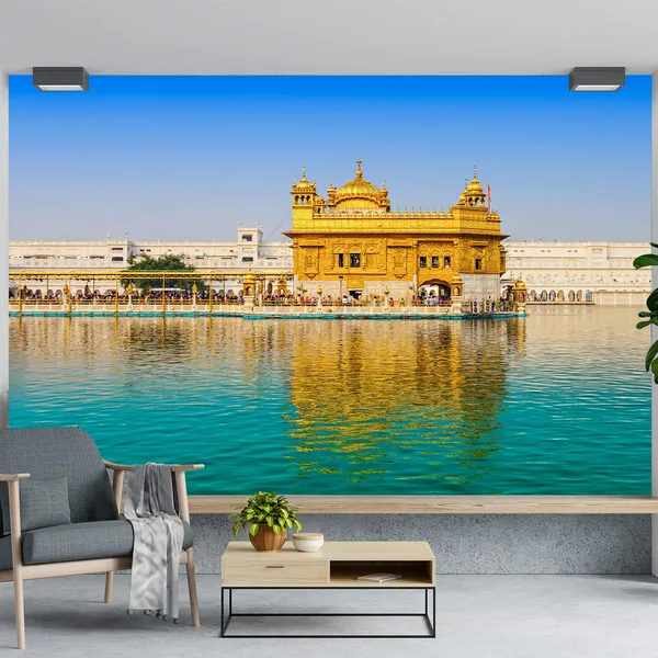 Multicolour_Self_Adhesive_Wallpapers_Golden_Temple_Vinyl_Decals_For_Wall_Decors_|_Home_Decoration_|_Bedroom_(120X144_Inches)