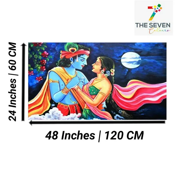 Multicolour_Beautiful_Madhubani_Radha_Krishna_Painting_With_Frame_For_Living_Room_Wall_Decor_Big_Size_Large_Photo_Home_Decoration_|_Bedroom_|_Office_Walls_(48_By_24_Inches)