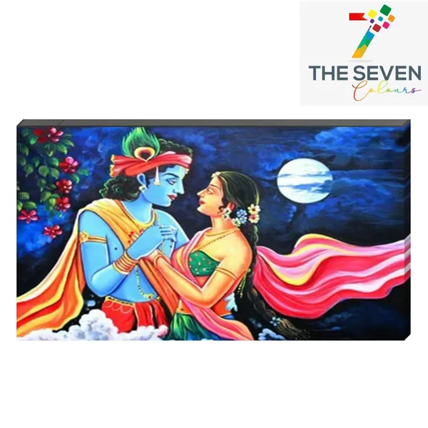 Multicolour_Beautiful_Madhubani_Radha_Krishna_Painting_With_Frame_For_Living_Room_Wall_Decor_Big_Size_Large_Photo_Home_Decoration_|_Bedroom_|_Office_Walls_(48_By_24_Inches)