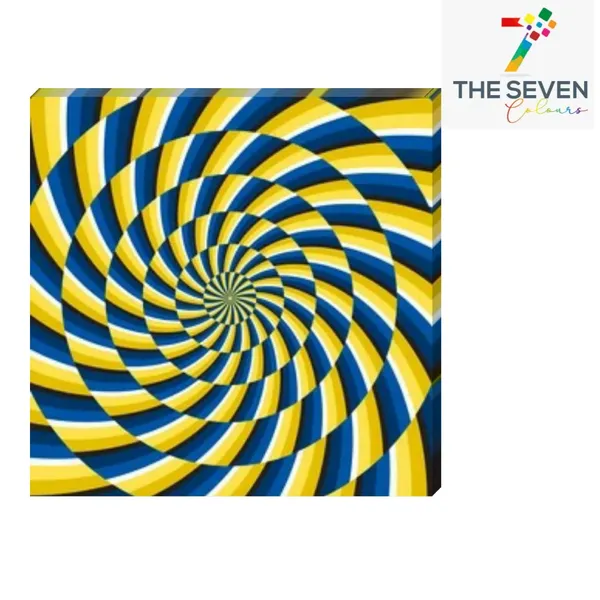 Multicolour_Beautiful_Spin_Illusion_Painting_Canvas_Abstract_Modern_Wall_Art_Decor_Frame_For_Living_Room_|_Bedroom|_Office_Walls_(With_Frame)_(24_By_24_Inches)