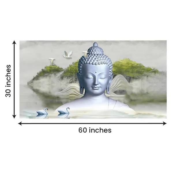 Multicolour_Lord_Buddha_Painting_Canvas_Wall_Frame_Wall_Decor,_Big_Size_Canvas_Painting_With_Frame_|_Canvas_Painting_|_Buddha_Painting_(Ready_To_Hang)_(60_By_30_Inches)