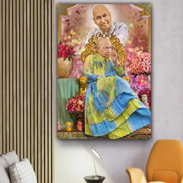 Multicolour_Guruji_Swaroop_Photo_Frame_For_Wall_Decor_|_Guruji_Photo_With_Frame_Big_Size_|_Guruji_Swaroop_Wall_Painting_(With_Frame)_(Ready_To_Install)(24_By_36_Inches)