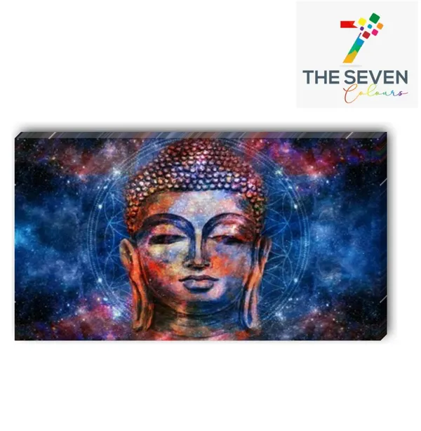 Multicolour_Abstract_Calm_Meditating_Buddha_Canvas_Paintings_For_Living_Room_Big_Size_Painting_Frame_(With_Wooden_Frame)_(60_By_30_Inches)