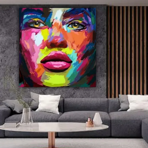 Multicolour_Beautiful_Abstract_Paintings_Canvas_Colours_Of_A_Women_Modern_Wall_Art_Decor_Painting_Frame_For_Living_Room_|_Bedroom_|_Office_Walls_(With_Frame)_(24_By_24_Inches)