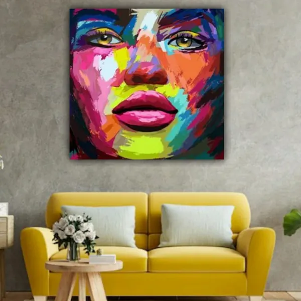 Multicolour_Beautiful_Abstract_Paintings_Canvas_Colours_Of_A_Women_Modern_Wall_Art_Decor_Painting_Frame_For_Living_Room_|_Bedroom_|_Office_Walls_(With_Frame)_(24_By_24_Inches)