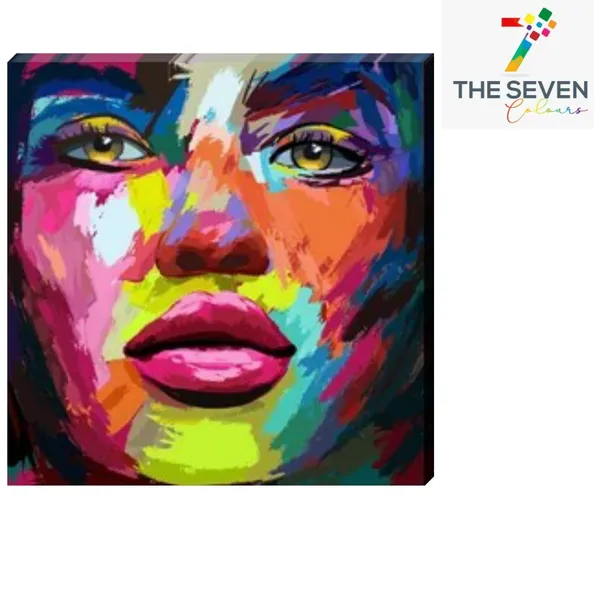 Multicolour_Beautiful_Abstract_Paintings_Canvas_Colours_Of_A_Women_Modern_Wall_Art_Decor_Painting_Frame_For_Living_Room_|_Bedroom_|_Office_Walls_(With_Frame)_(24_By_24_Inches)