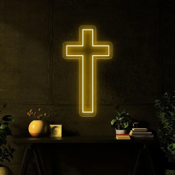 Multicolour_Beautiful_Jesus_Cross_Neon_Light_Sign_Wall_Decor