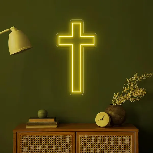 Multicolour_Beautiful_Jesus_Cross_Neon_Light_Sign_Wall_Decor