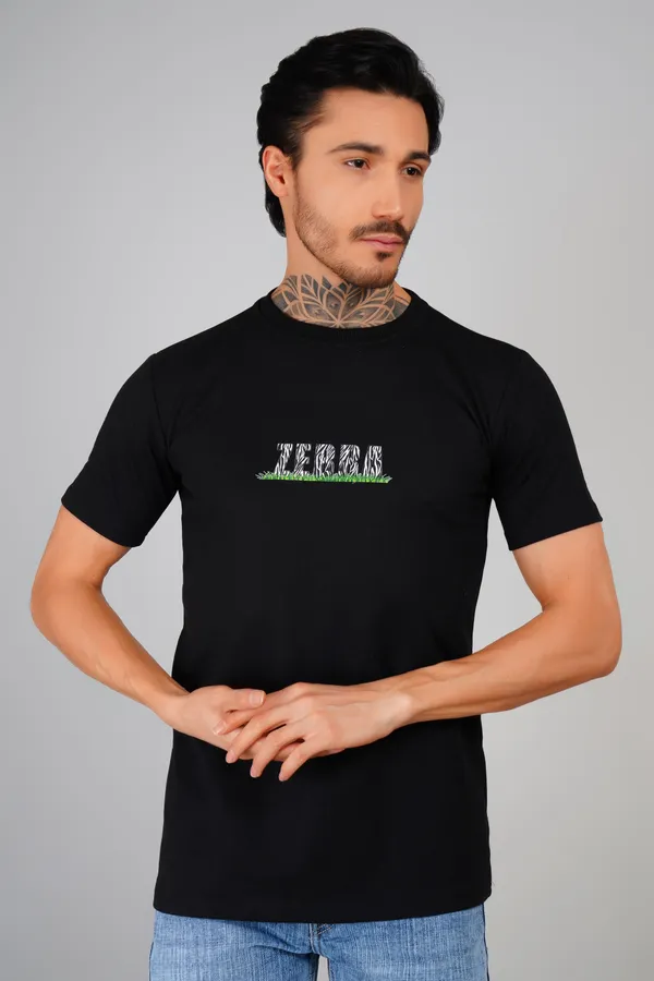 Black_Eagle_-Terry_Cotton_Half_sleeves_Tshirt_For_Men