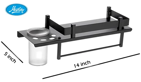 Black_Stainless_Steel_All_In_One_Multipurpose_Bathroom_Shelf_With_Toothbrush_Holder_And_Towel_Rod_(14_X_5_Inch)