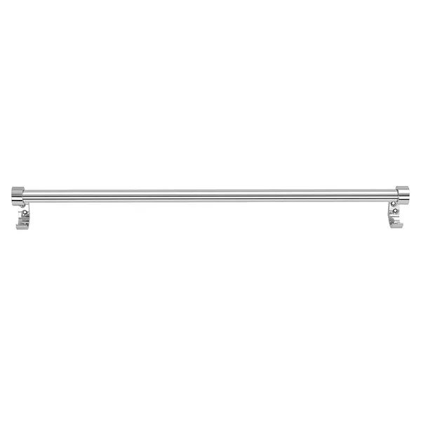 Silver_Stainless_Steel_Bathroom_Accessories_Towel_Rod_Towel_Bar_With_Cloths_Hook_(18_Inch)