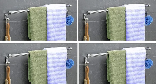 Silver_Stainless_Steel_Bathroom_Accessories_Towel_Rod_Towel_Bar_With_Cloths_Hook_(18_Inch)