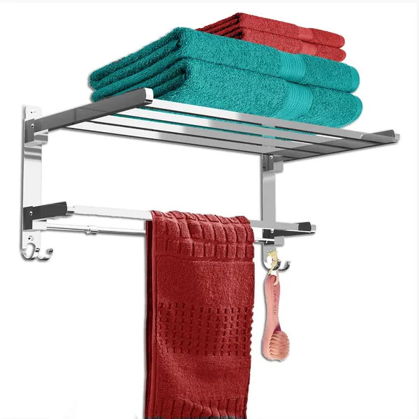 Silver_Stainless_Steel_Luxury_Folding_Towel_Racks