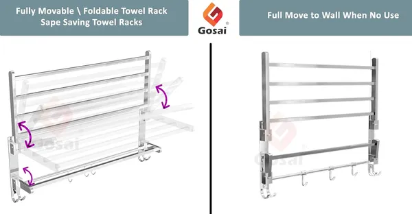 Silver_Stainless_Steel_Luxury_Folding_Towel_Racks