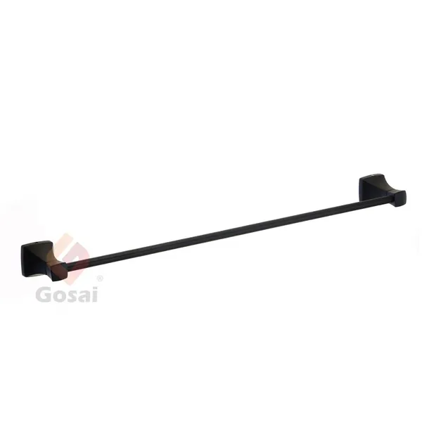 Matte_Black_Stainless_Steel_Premium_Bathroom_Accessories_Pyramid_Bathroom_Towel_Rod_(24_Inch)
