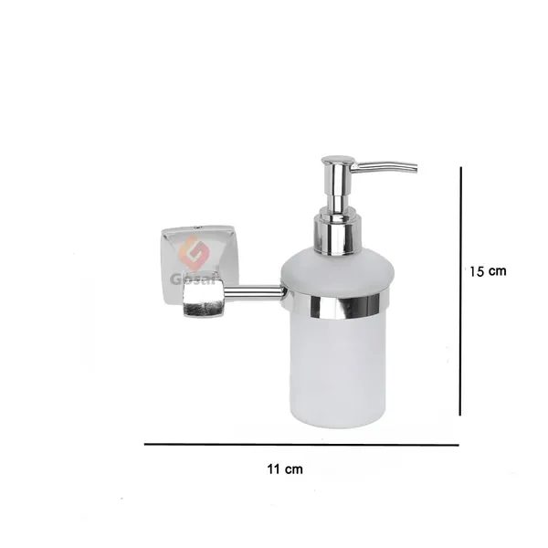 Chrome_Stainless_Steel_Premium_Bathroom_Accessories_Pyramid_Soap_Dispenser_(15_X_11_Cm)