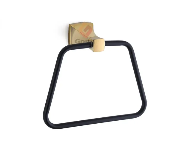 Black_Gold_Finish_Stainless_Steel_Premium_Bathroom_Accessories_Pyramid_Towel_Ring_(8_X_6_Inch)