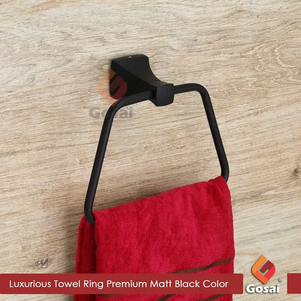 Matte_Black_Finish_Stainless_Steel_Premium_Bathroom_Accessories_Pyramid_Towel_Ring_(8_X_6_Inch)