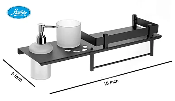 Matte_Black_Stainless_Steel_Bathroom_Shelf_With_Soap_Dispenser_(18_X_5_Inch)