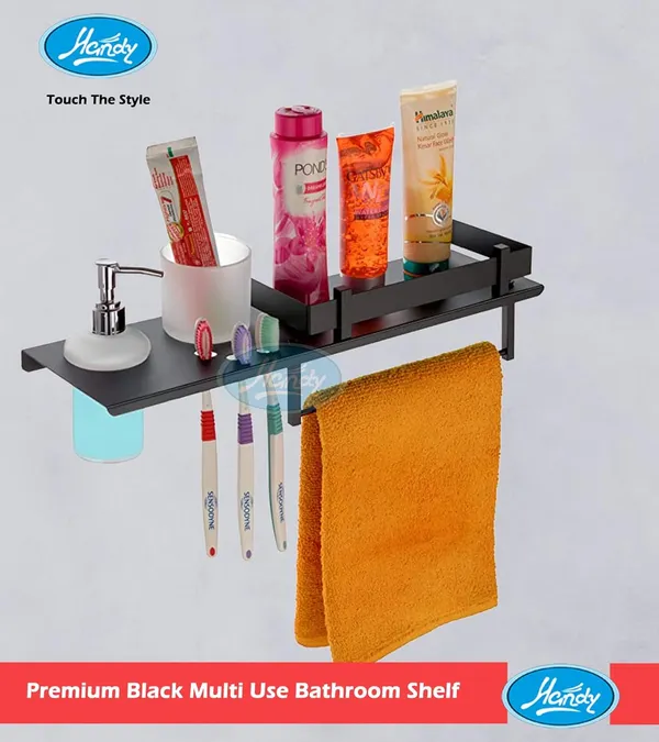 Matte_Black_Stainless_Steel_Bathroom_Shelf_With_Soap_Dispenser_(18_X_5_Inch)