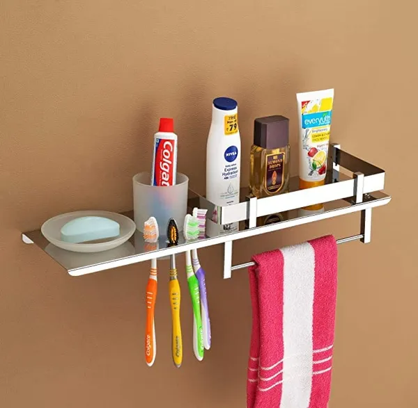 Silver_Stainless_Steel_Bathroom_Shelf_With_Soap_Holder_(18_X_5_Inch)