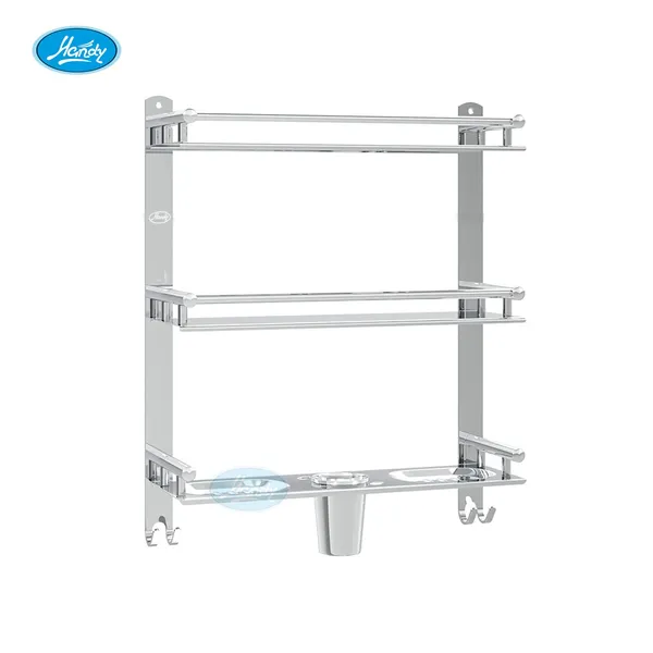 Silver_3_Layer_Stainless_Steel_Bathroom_Shelf_With_2_Soap_Case,_1_Toothbrush_Holder_And_Hook_(17_X_16_X_5_Inch)