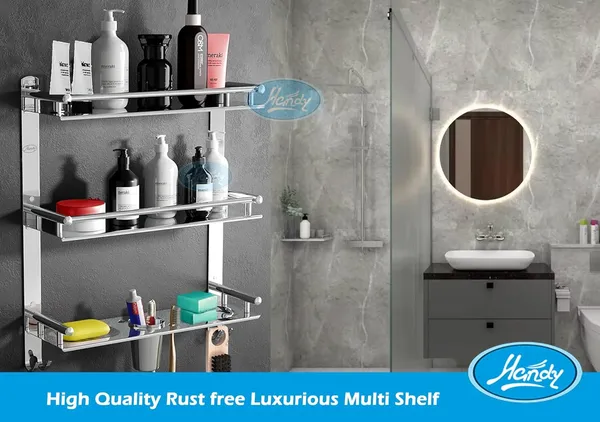 Silver_3_Layer_Stainless_Steel_Bathroom_Shelf_With_2_Soap_Case,_1_Toothbrush_Holder_And_Hook_(17_X_16_X_5_Inch)