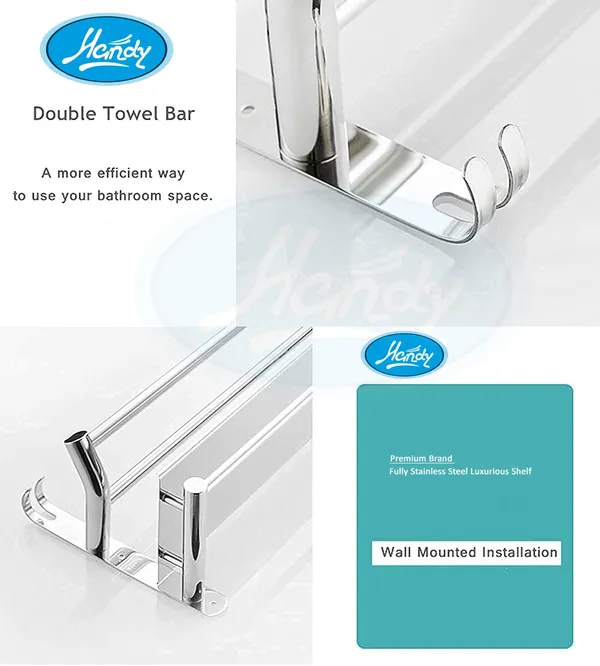 Silver_Stainless_Steel_Bathroom_Shelf_With_Towel_Rod_And_Hook_(16_X_5_X_9_Inch)