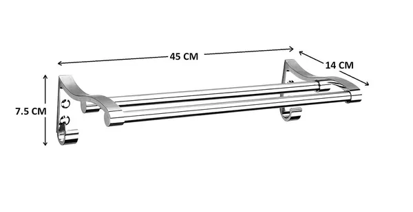 Silver_Stianless_Steel_Bathroom_Double_Towel_Rod_With_Hook_Pack_Of_3