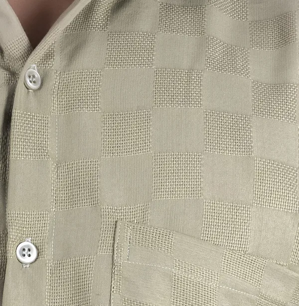 Beige_Cotton_Casual_Roll_Up_Sleeve_Printed_Shirt