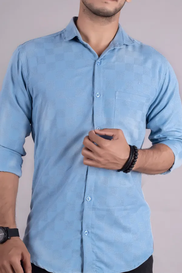 Firozi_Cotton_Casual_Roll_Up_Sleeve_Printed_Shirt
