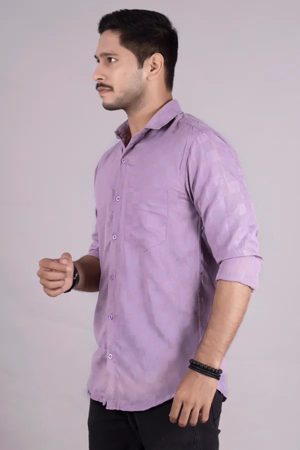 Purple_Cotton_Casual_Roll_Up_Sleeve_Printed_Shirt