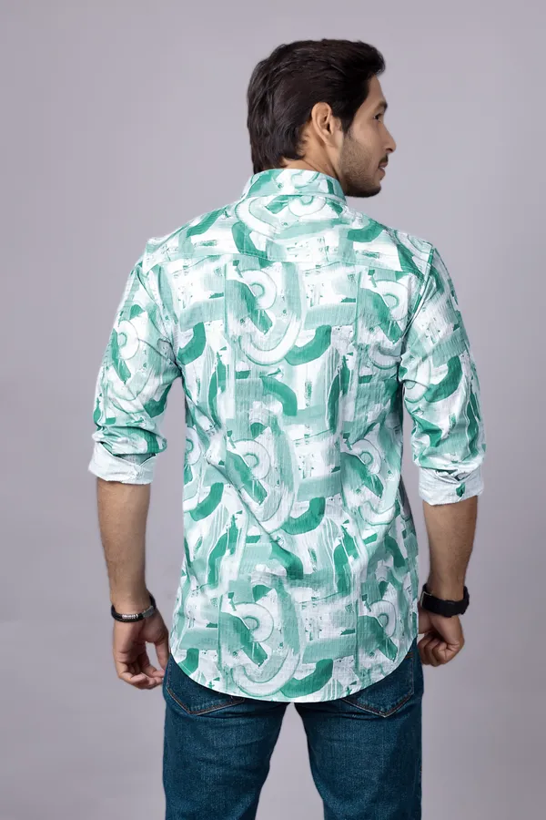 Light_Green_Casual_Printed_Full_Sleeve_Double_Pocket_Shirt