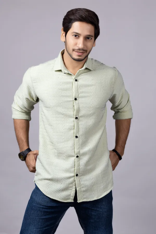 Light_Green_Color_New_Latest_Collection_Men's_Shirt