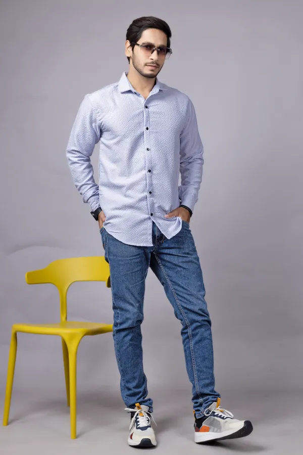 Purple_Casual_Roll_Up_Sleeve_Solid_Printed_Men_Shirt