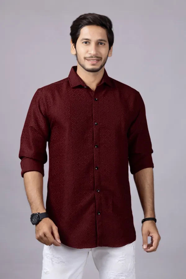 Red_Color_New_Latest_Collection_Men's_Shirt