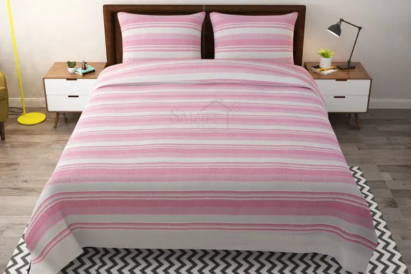 Pink_White_Stripe_100%_Cotton_Bed_Sheet_With_Pillow_Covers_(90X100_Inch)