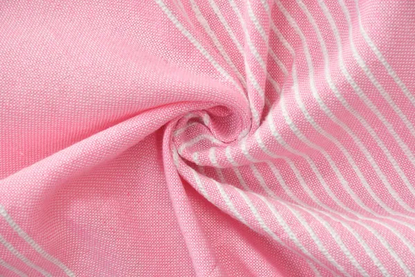 Pink_&_White_Stripe_Double_Bed_Sheet_With_Pillow_Covers_(90X100_Inch)