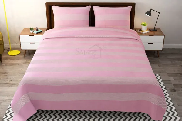 Pink_&_White_Stripe_Double_Bed_Sheet_With_Pillow_Covers_(90X100_Inch)