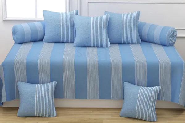 Blue_Striped_Pattern_White_Stripe_Single_Bed_Sheet_Set_(60X90_Inch)