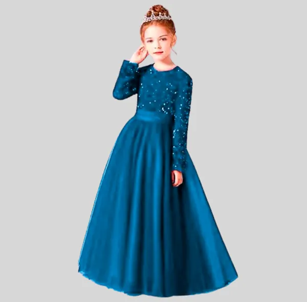 Morpichh_Royal_Sequin_Work_Full_Length_Western_Wear_Dress_For_Girls
